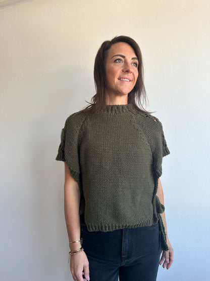 Khaki knit